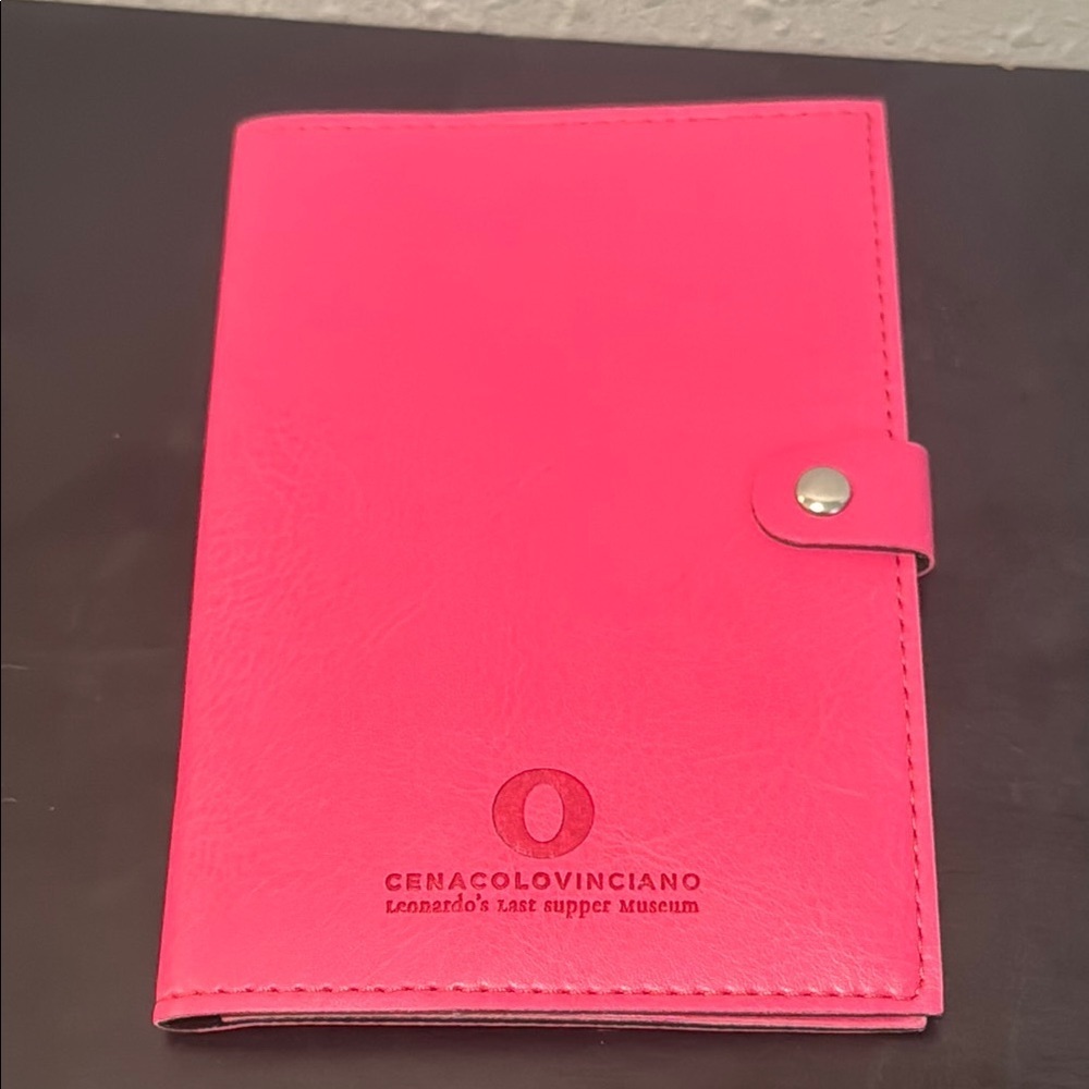 Cenacolo Vinciano Pink Notebook Cover